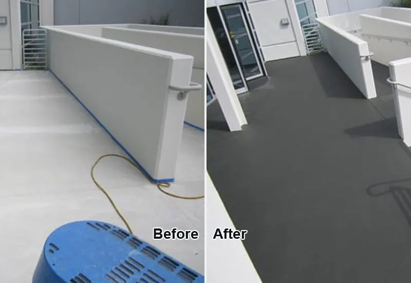 Before & After Structural & Decorative Concrete Restoration