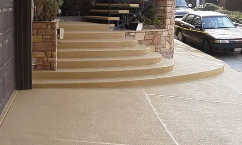 Decorative Outdoor Concrete Stairs