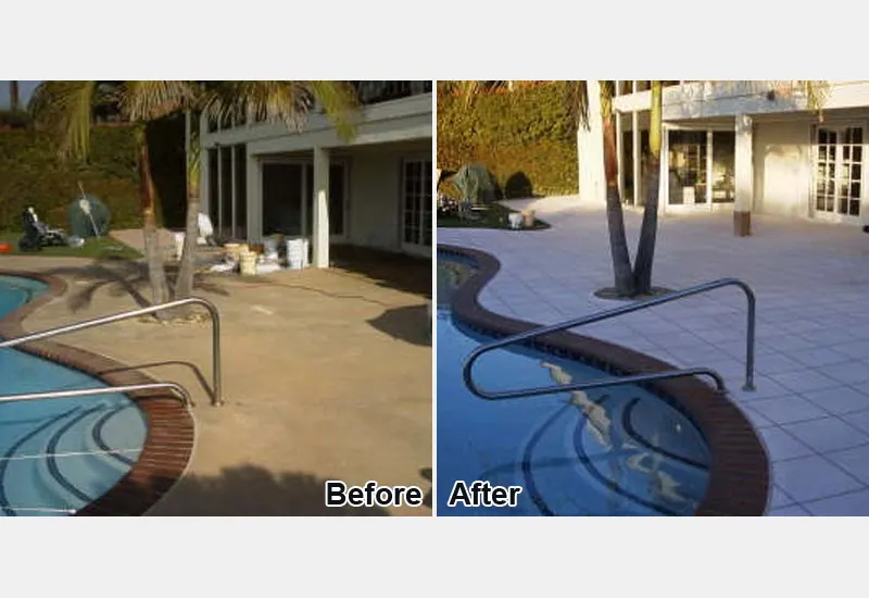 PoolSide Concrete Restoration Service near Ontario