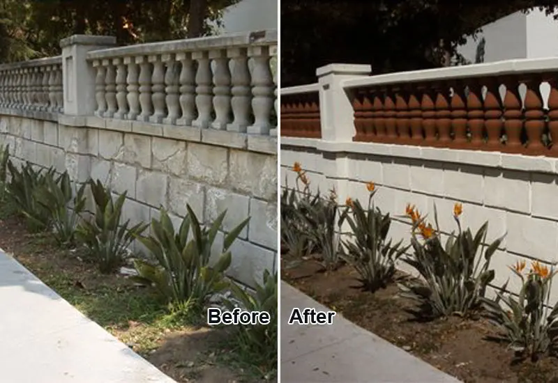 Before & After Crack Repairs & Sealing Los Angeles, CA